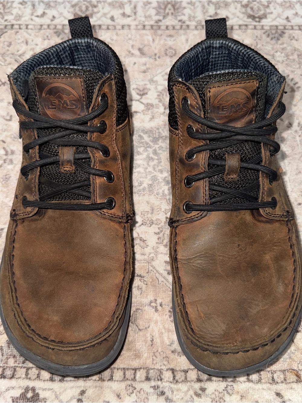 Lems Boulder Boot Mid Leather Men US 9 Women’s Size 10.5